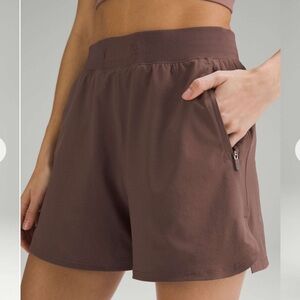 Lululemon License to Train High-Rise Short 4" Dark Oxide SIZE 4 LIKE NEW!